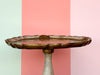 Regency Chic Decoupage Pedestal Table
