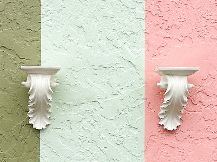 Pair of Regency Style Wall Shelves