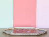 Large Regency Chic Scallop Shell Decoupage Tray