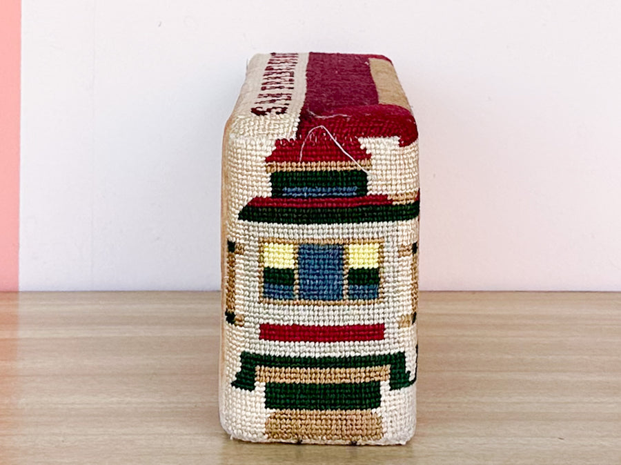 San Francisco Needlepoint Door Stop