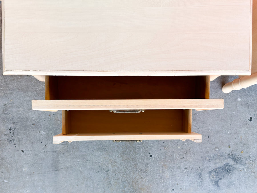 Pair of Faux Bamboo Nightstands