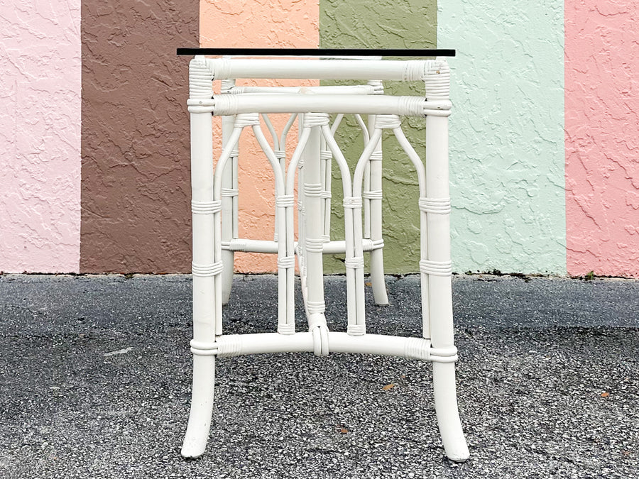 Ficks Reed Rattan Console