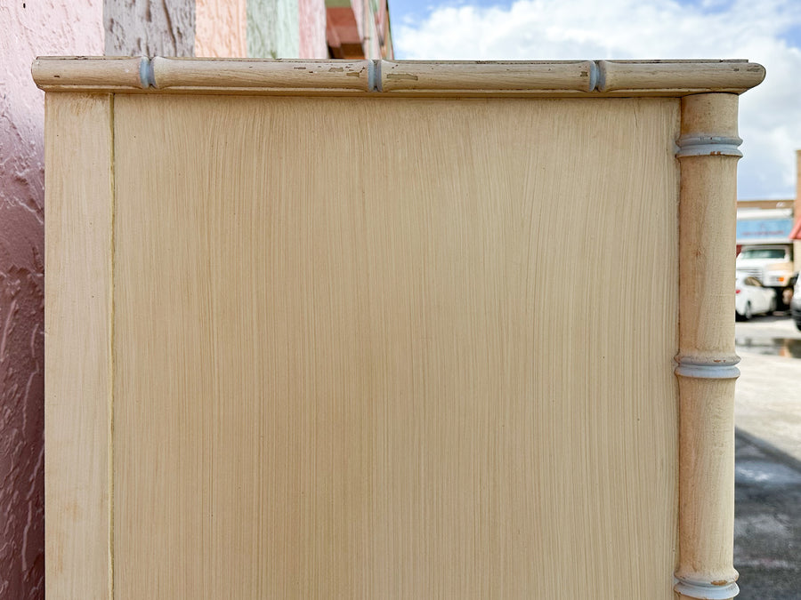 Thomasville Faux Bamboo Armoire
