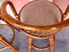 Pair of Rattan Bar Stools