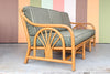 Old Florida Rattan Sofa