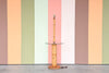 Old Florida Rattan Floor Lamp