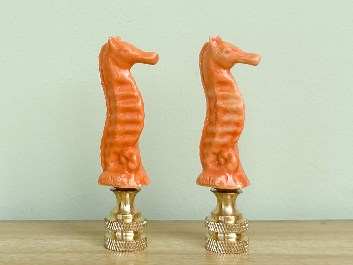Wade Whimsies Oceana Seahorse Finial