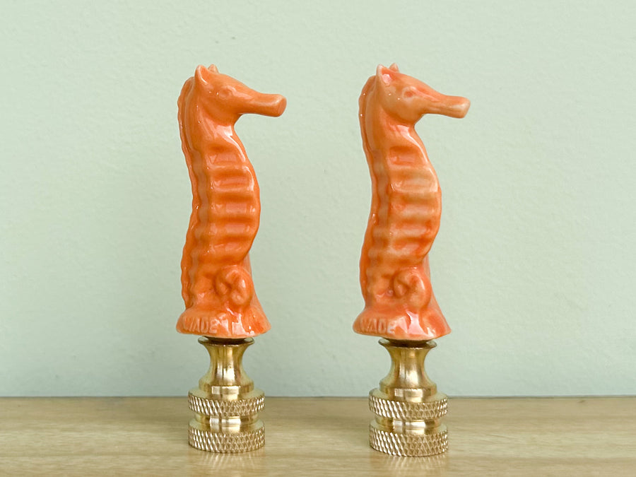 Wade Whimsies Oceana Seahorse Finial