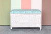 Coastal Chic Rattan Wrapped Trunk
