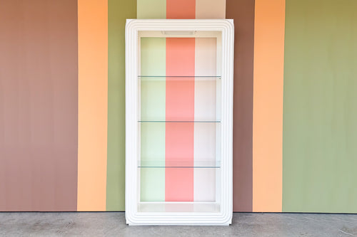 80's Chic Lacquered Etagere