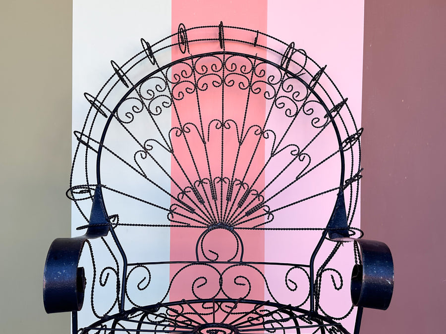 Salterini Style Peacock Rocker