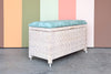 Coastal Chic Rattan Wrapped Trunk