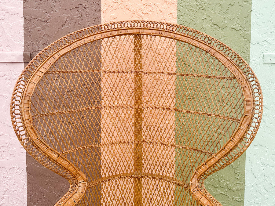 Natural Peacock Chair