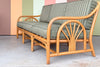 Old Florida Rattan Sofa