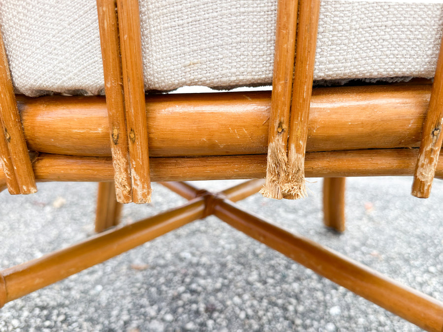 Set of Four Coastal Balloon Back Dining Chairs