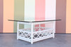 Ficks Reed Rattan Lattice Coffee Table