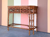 Brighton Style Rattan Console