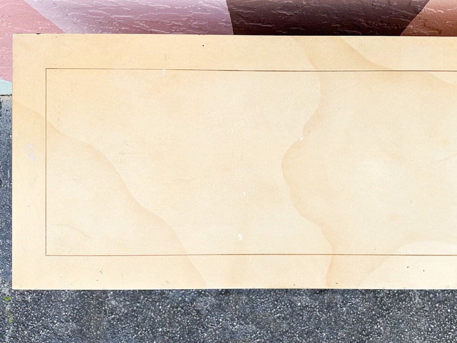 Henredon Faux Goatskin Credenza