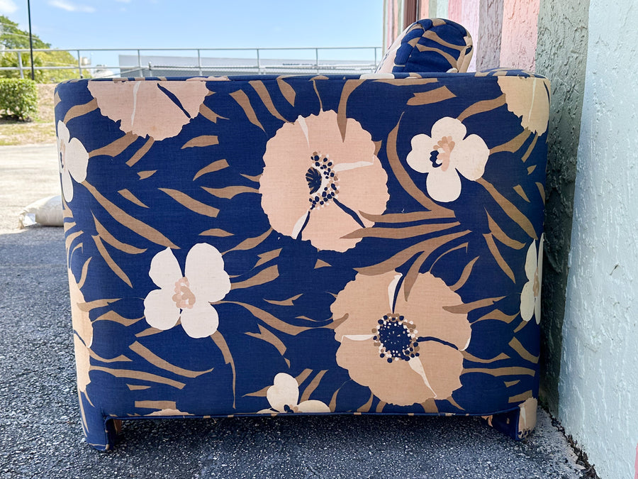 Fab Floral Upholstered Sleeper Sofa
