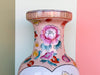 Colorful Large Chinoiserie Vase