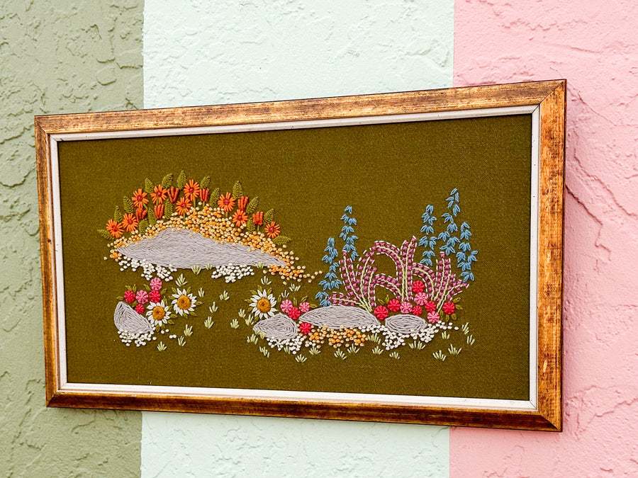 So 70s Crewel Art