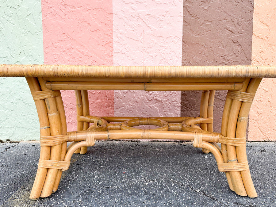 Cute Island Style Rattan Coffee Table