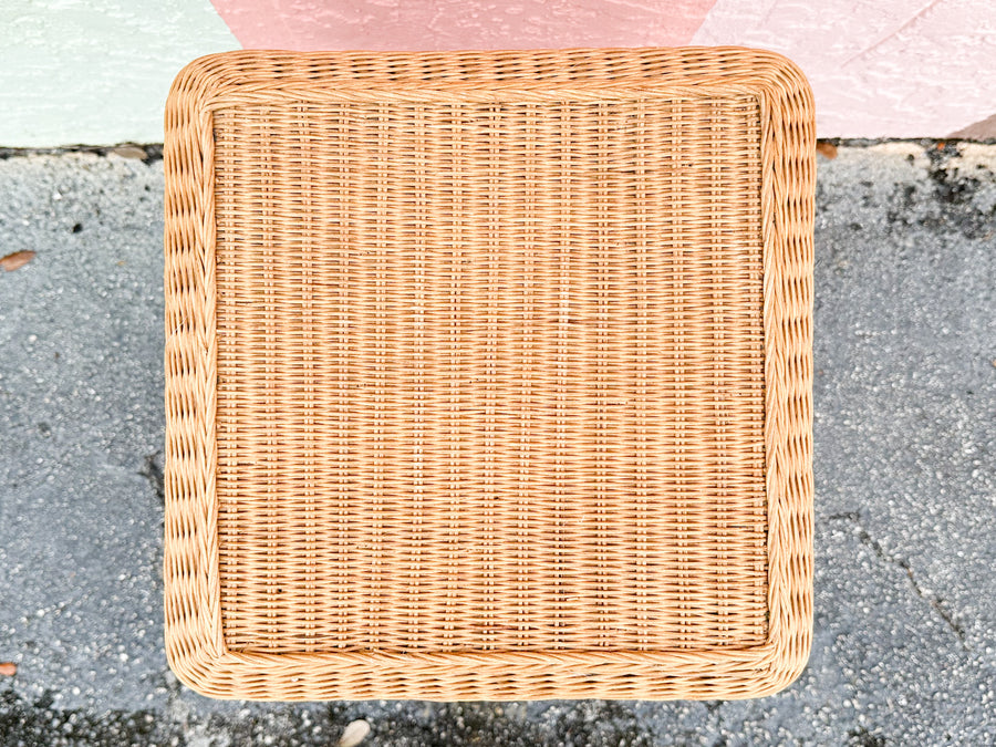 Cute Wicker Plant Stand