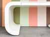 Large Made Goods Faux Raffia Desk
