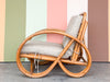 Frankl Style Rattan Pretzel Chair