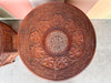 Pair of Hand Carved Moroccan Style Side Tables