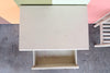 Pair of Rattan and Cane Nightstands