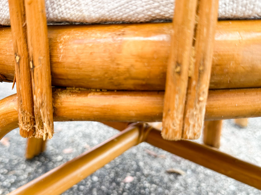 Set of Four Coastal Balloon Back Dining Chairs