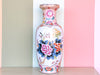 Colorful Large Chinoiserie Vase