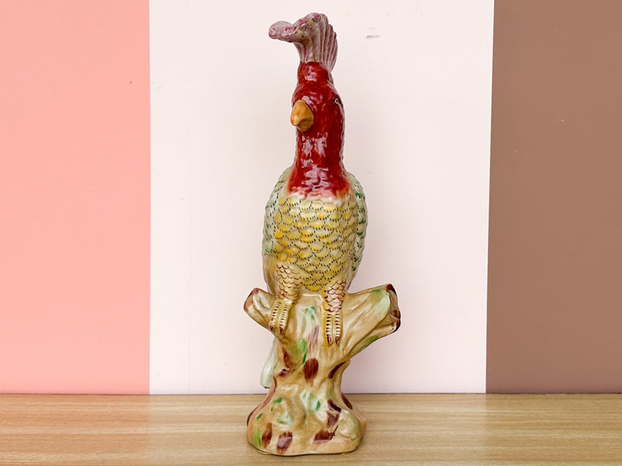 Pair of Chinoiserie Chic Parrots