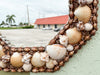 Natural Hexagon Shell Mirror