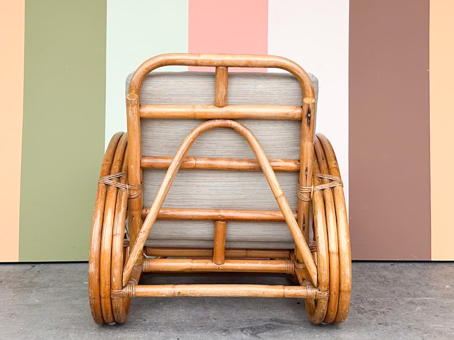 Frankl Style Rattan Pretzel Chair