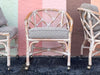 Henry Link Rattan Chippendale Dining Set