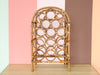 Rattan Arch Wine Rack