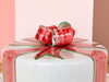 Holiday Bow Cake Plate