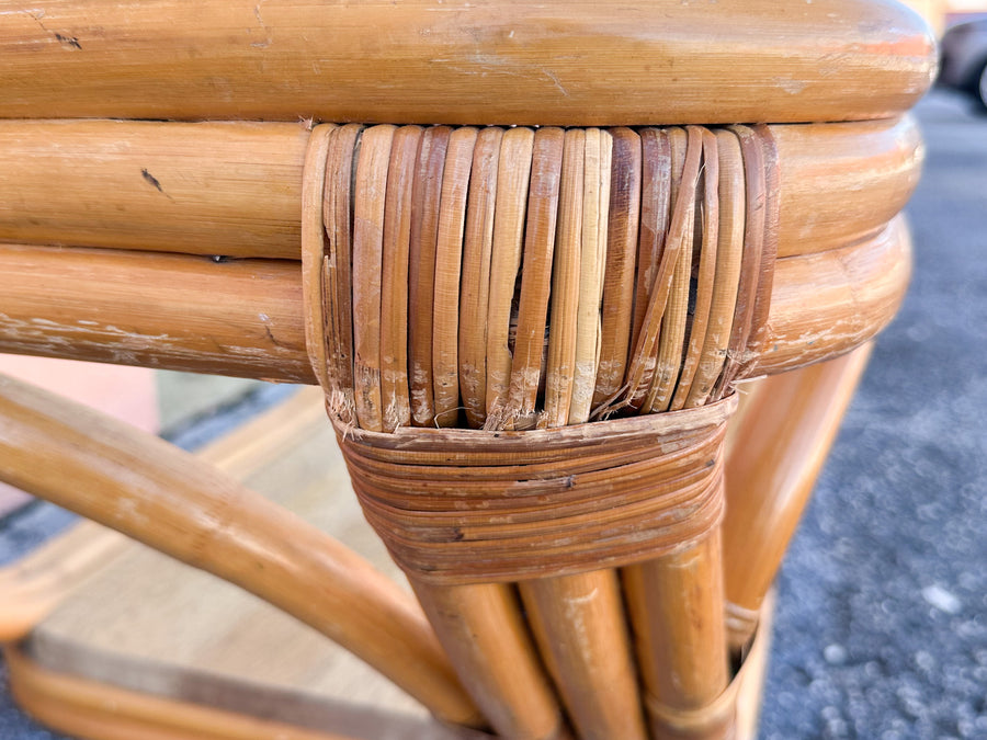 Frankl Style Rattan Coffee Table