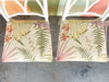 Set of Four Thomasville Faux Bamboo Dining Chairs