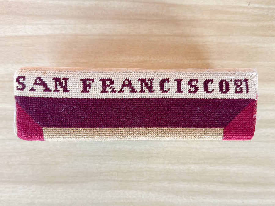 San Francisco Needlepoint Door Stop