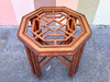 Handsome Octagon Fretwork Dining Table