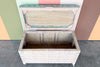 Coastal Chic Rattan Wrapped Trunk