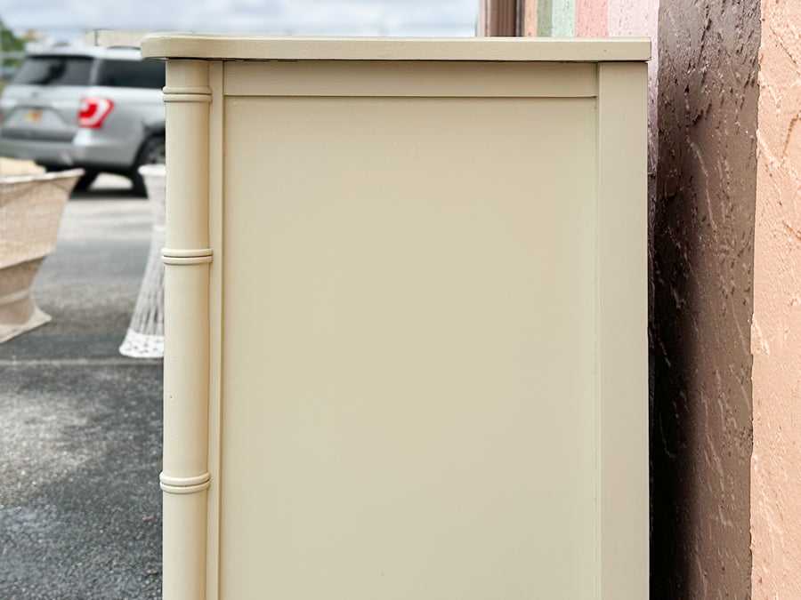 Palm Beach Faux Bamboo Tall Chest