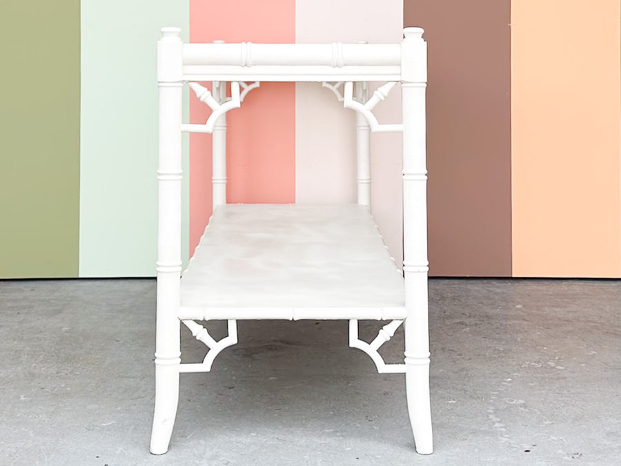Thomasville Faux Bamboo Console
