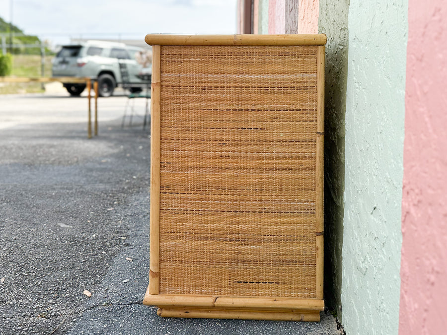 Italian Rattan and Seagrass Server