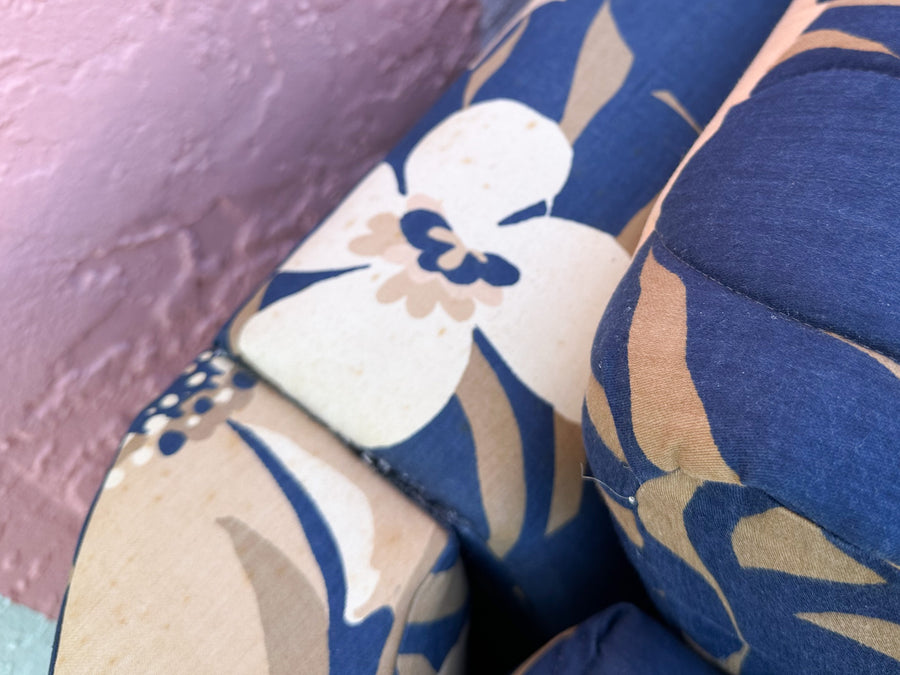 Fab Floral Upholstered Sleeper Sofa