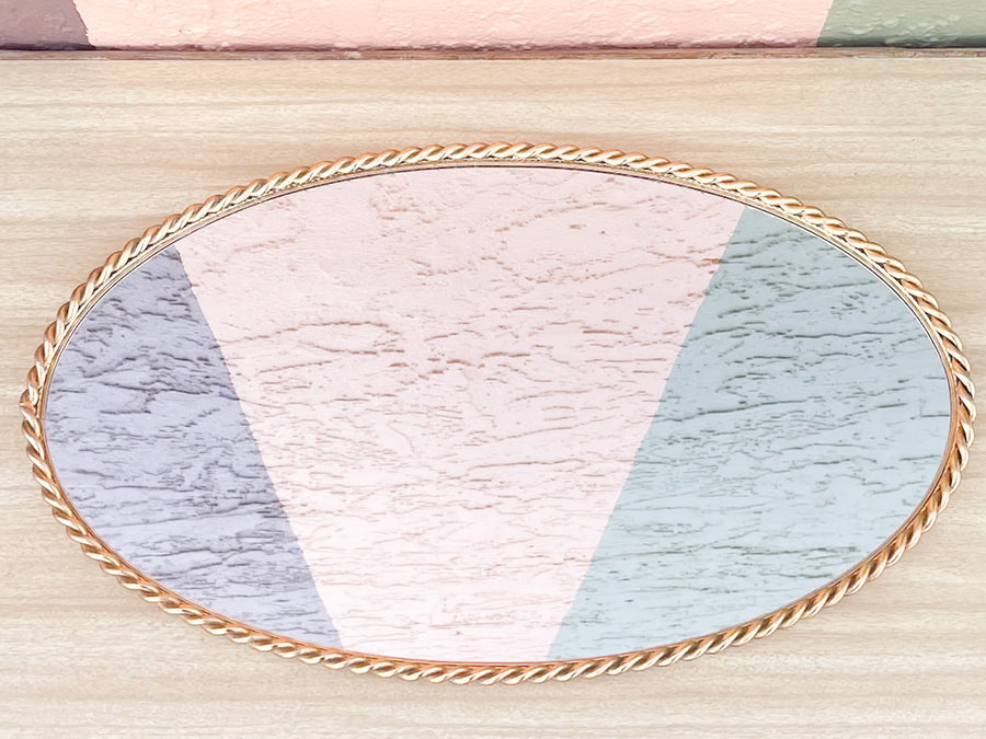 Regency Rope Mirrored Tray