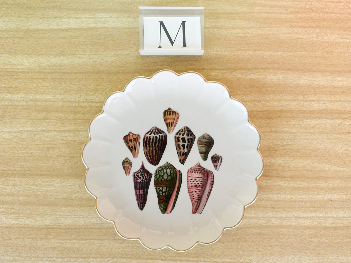 Shell Chic Decoupage Plates